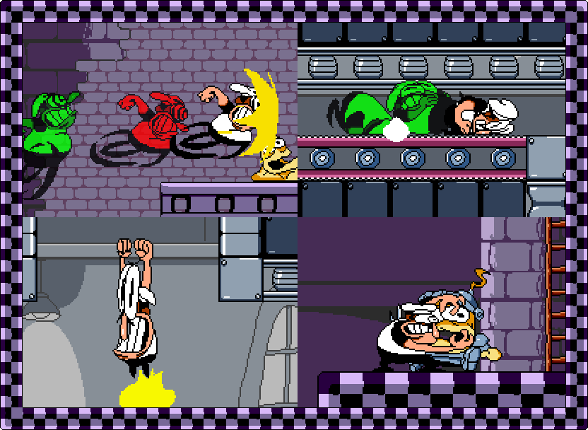 Pizza Tower is a bizarre homage to Wario Land that really makes me