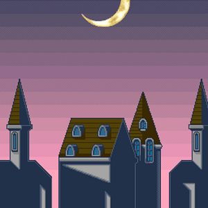 Hotel Horror Exterior Background