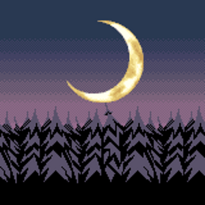Crescent Moon Village Background