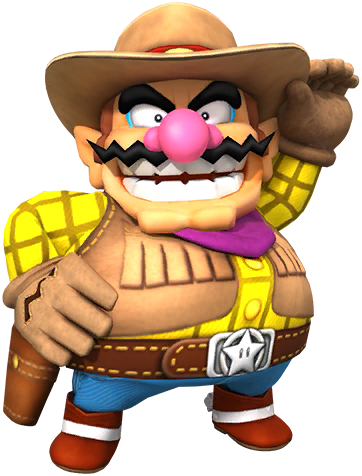 Cowboy Wario