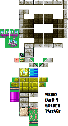 Golden Passage Tileset