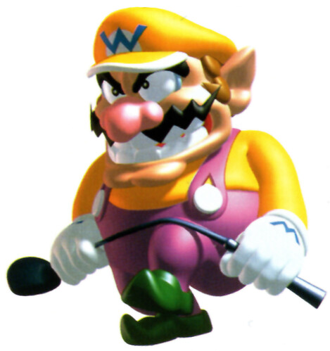 Golfing Wario