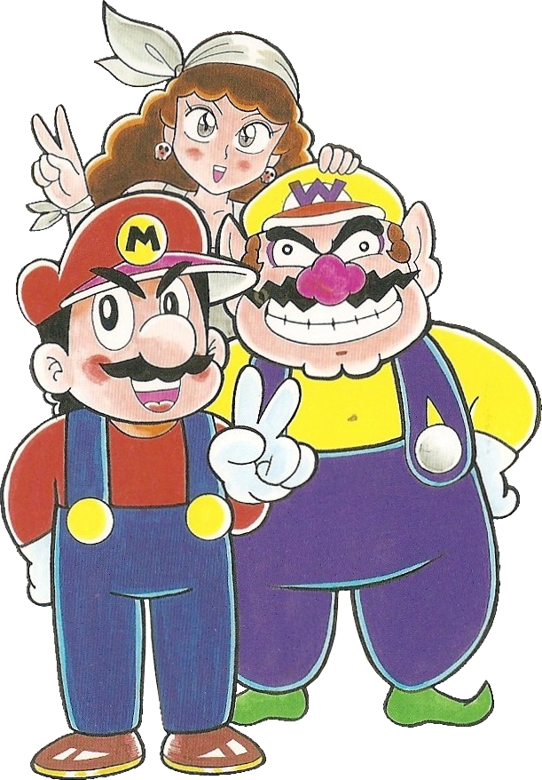 Mario, Wario, and Captain Syrup