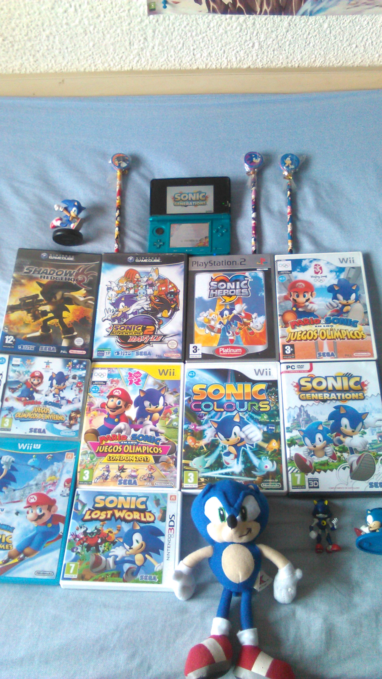 My Sonic collection