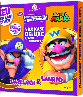 Nintendo Pizza Line-up (Wario Bros Close-up)