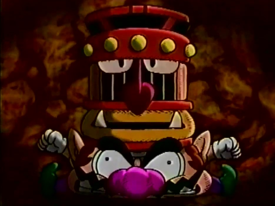 Omodon Crushing Wario