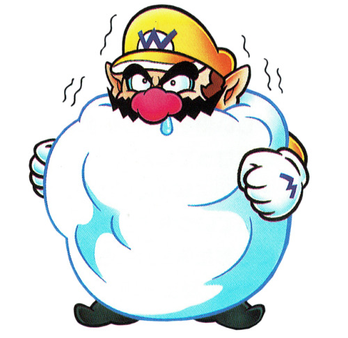 Snowman Wario