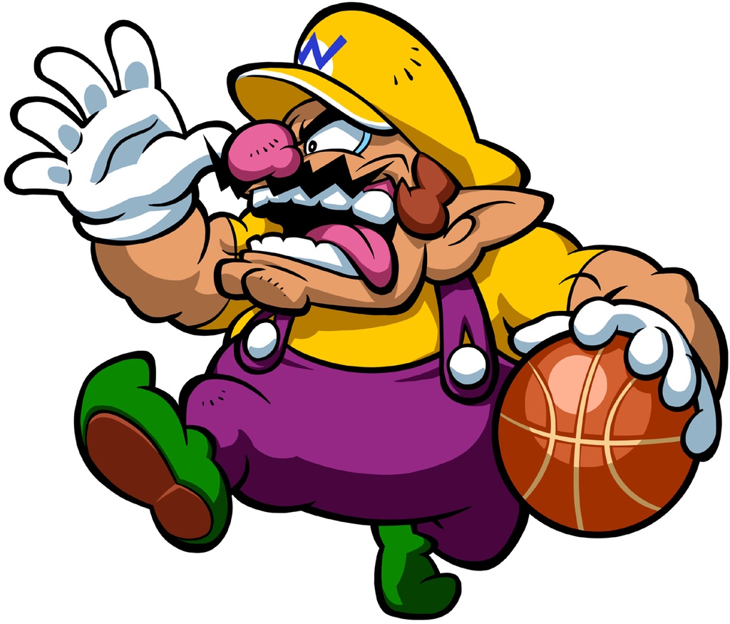 wario from mario hoops 3 on 3