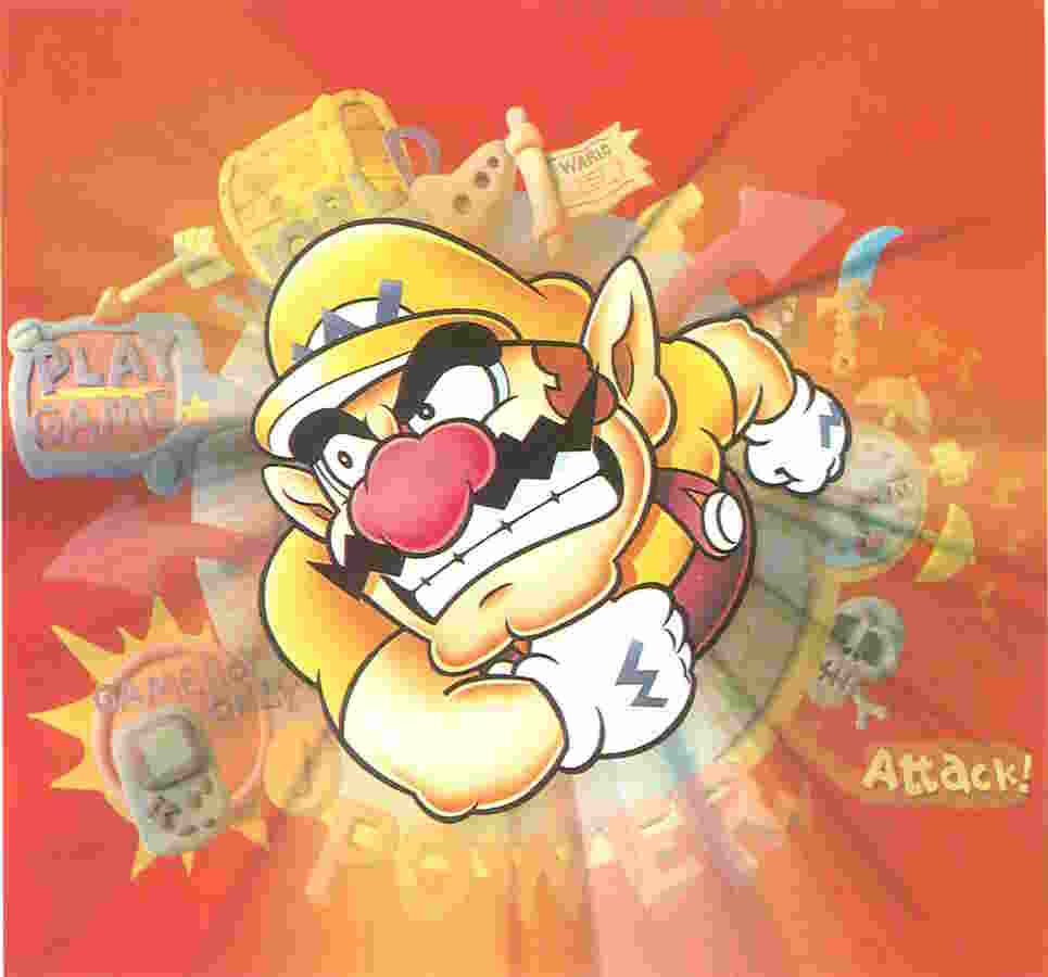 Wario Land 2 Promo Art