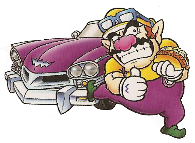 Wario with Car