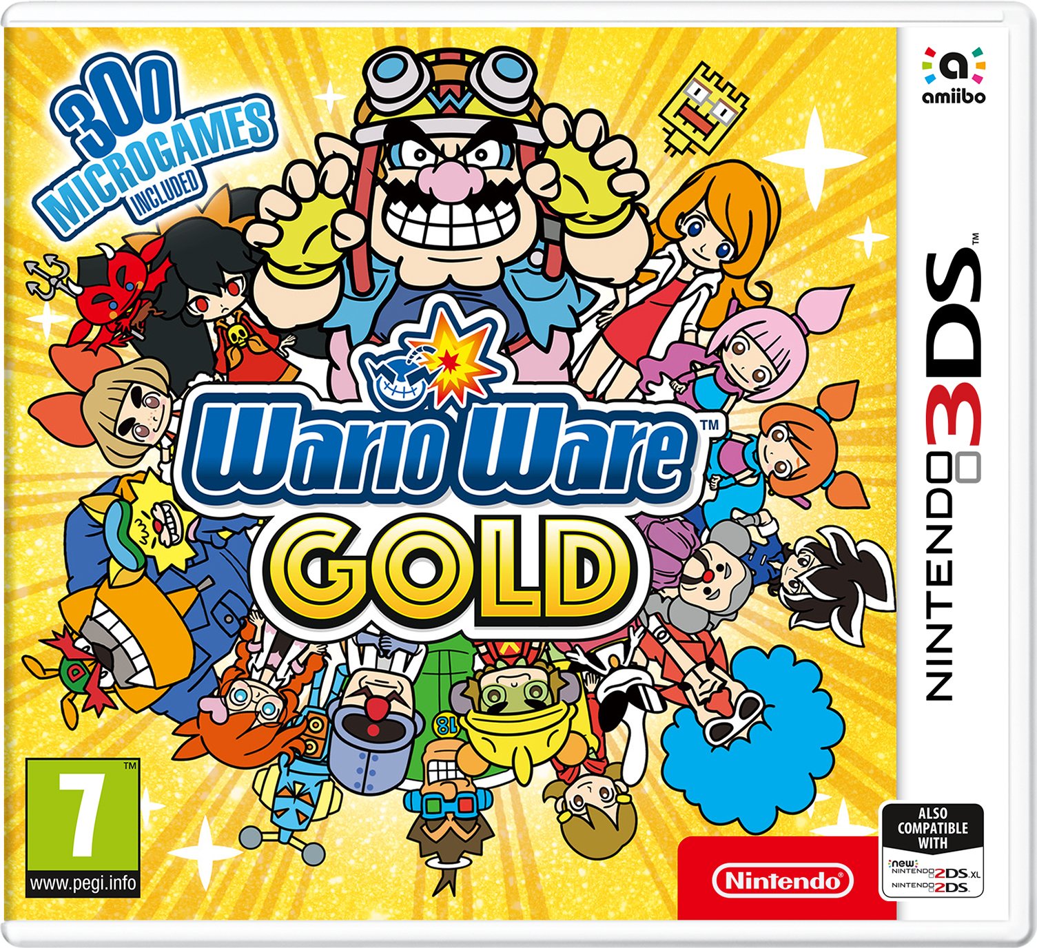 WarioWare Gold Box Art (European Version)