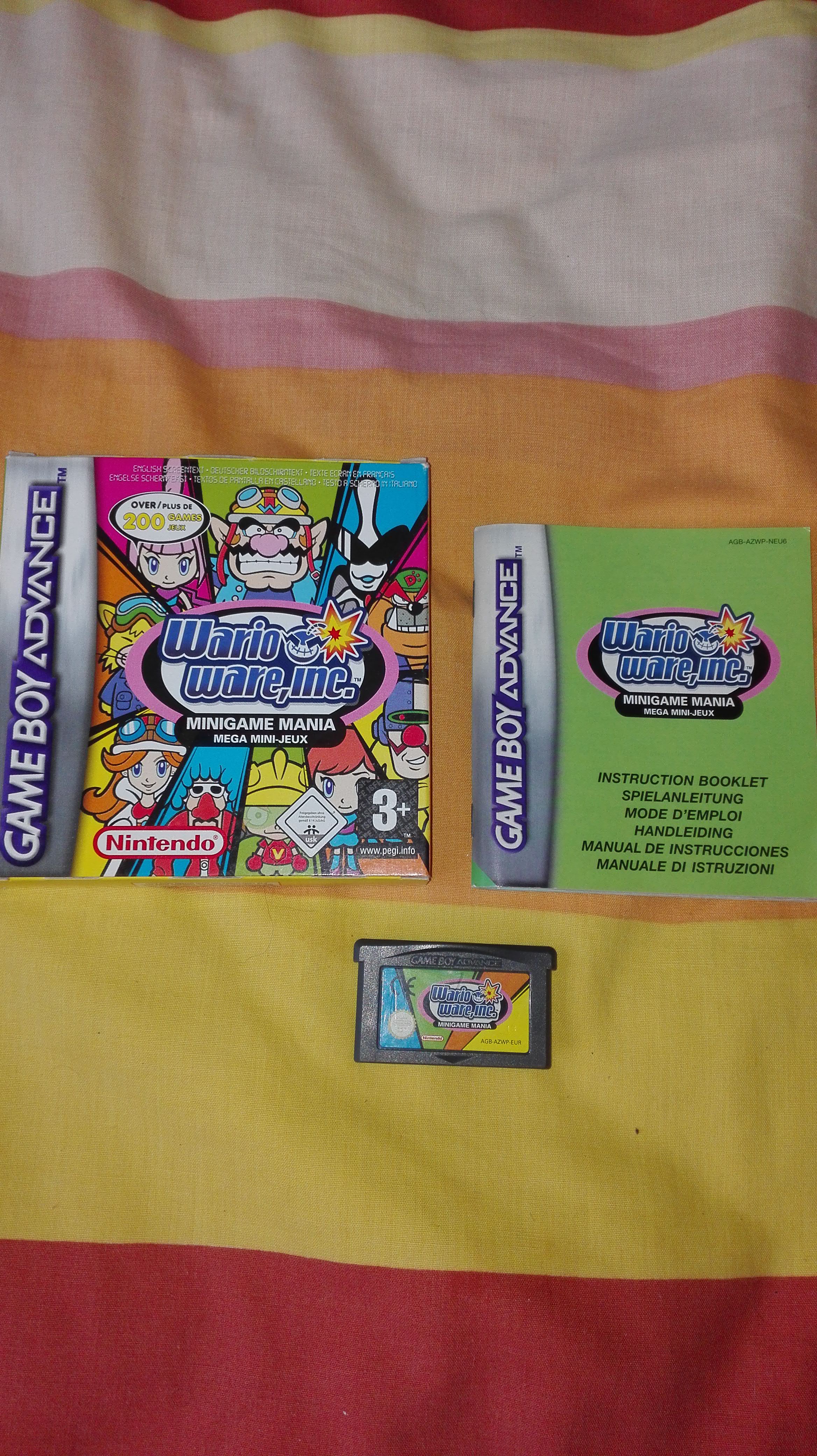WarioWare Inc joins my game collection