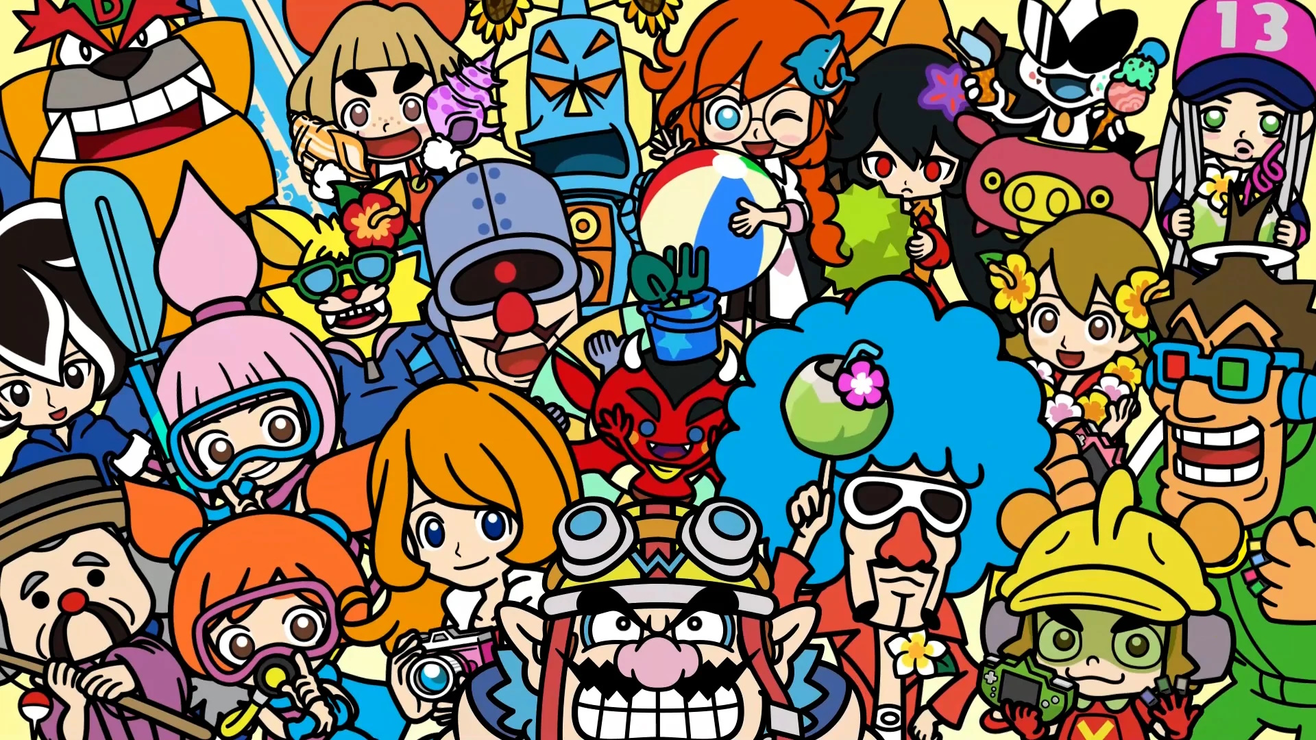 warioware characters